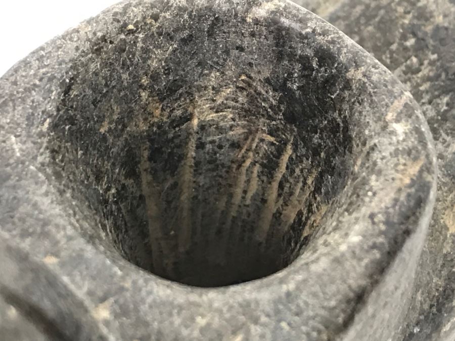 Antique Bird Effigy Steatite Native American Indian Pipe From Bartow County, Georgia [Photo 21]