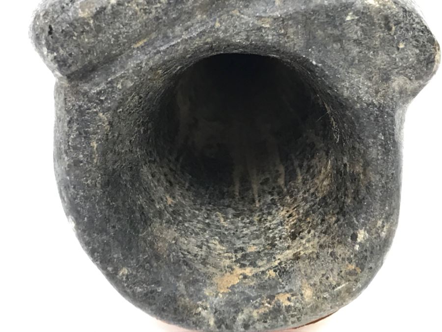 Antique Bird Effigy Steatite Native American Indian Pipe From Bartow County, Georgia [Photo 27]