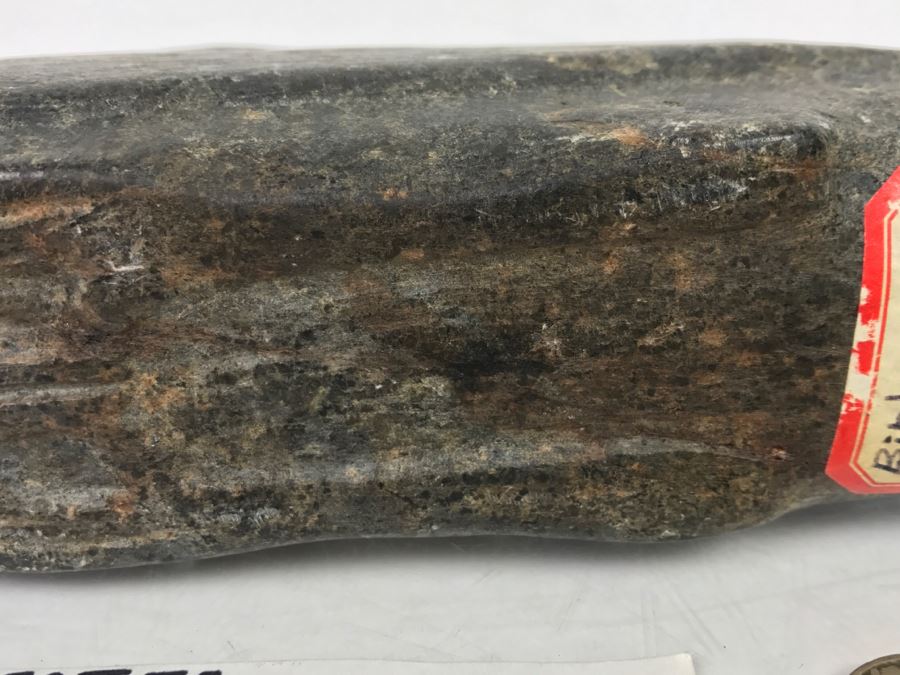 Antique Bird Effigy Steatite Native American Indian Pipe From Bartow County, Georgia [Photo 25]