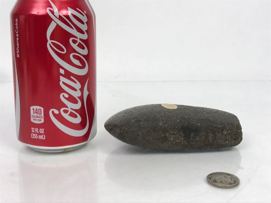 Old Native American Carved Stone Celt Wood Working Tool Found At Lagrange, Indiana [Photo 12]