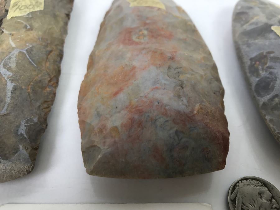 Antique Carved Stone Tools Ax Heads From Burkina Faso And Northern Mali In West Africa [Photo 12]