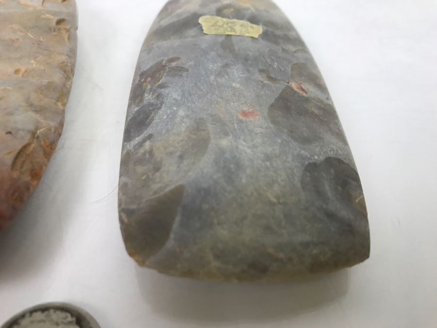 Antique Carved Stone Tools Ax Heads From Burkina Faso And Northern Mali In West Africa [Photo 16]