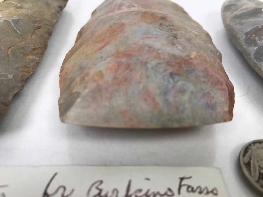 Antique Carved Stone Tools Ax Heads From Burkina Faso And Northern Mali In West Africa [Photo 11]