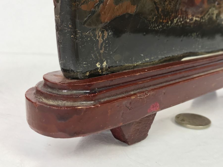 Mixed Stone Plein-Air Artwork On Wooden Stand [Photo 15]