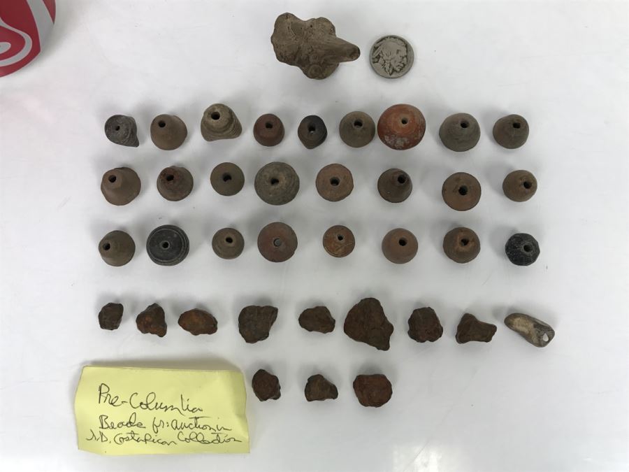 Large Collection Of Pre-Columbian Beads From Costa Rica (See All Photos) [Photo 35]