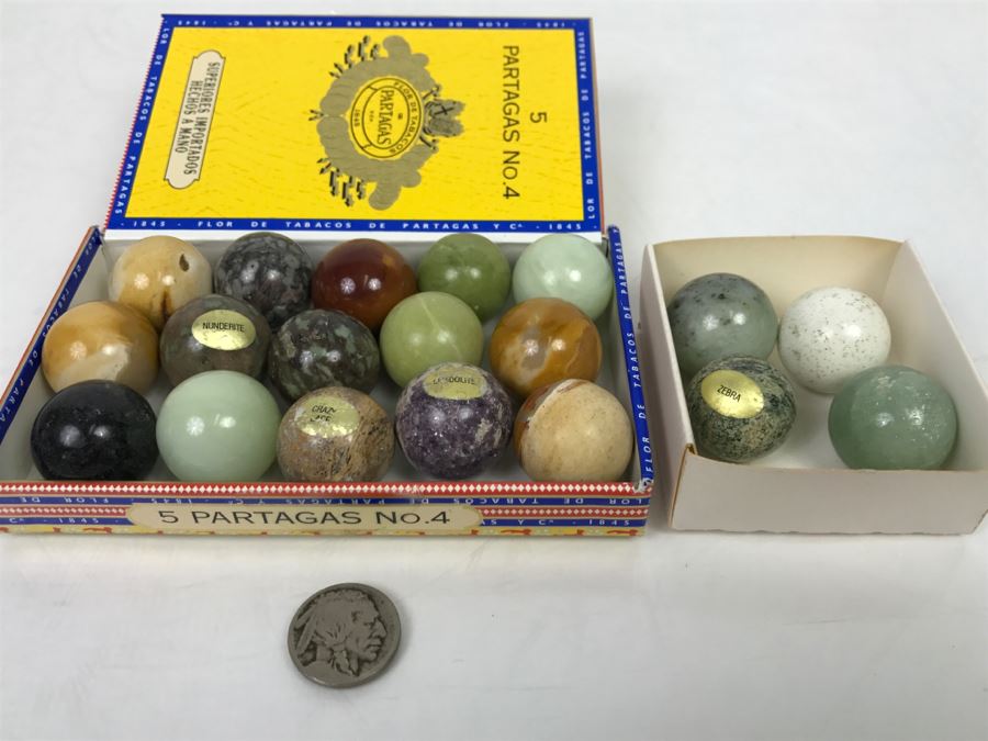 Various Carved Stones Spheres Nunderite, Crazy Lace, Lepidolite, Zebra Stone Marbles [Photo 2]