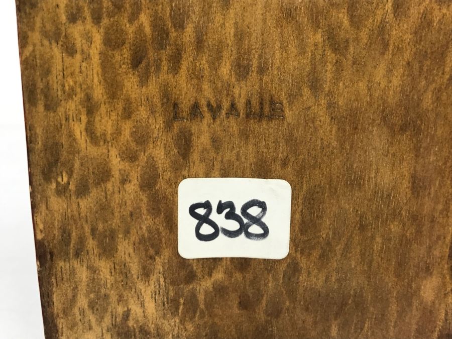 Rich LaValle Non-Indian Wood Carving Mask Made From Wood, Abalone And Paint Northwest Coastal Alaska Tlingit Highly Recognized [Photo 9]