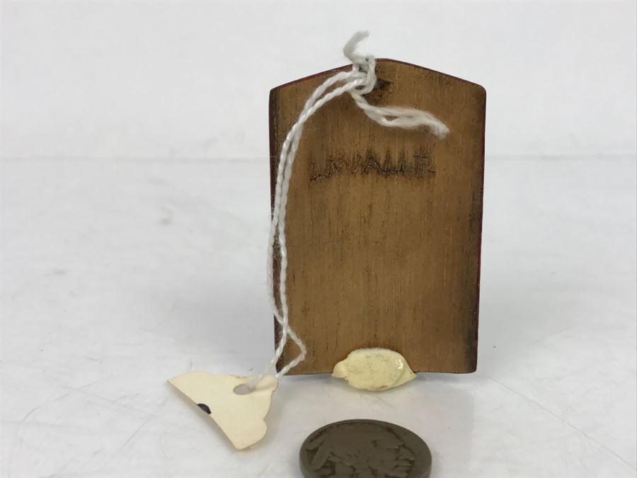 Rich LaValle Non-Indian Wood Carving Mask Made From Wood, Abalone And Paint Northwest Coastal Alaska Tlingit Highly Recognized [Photo 5]