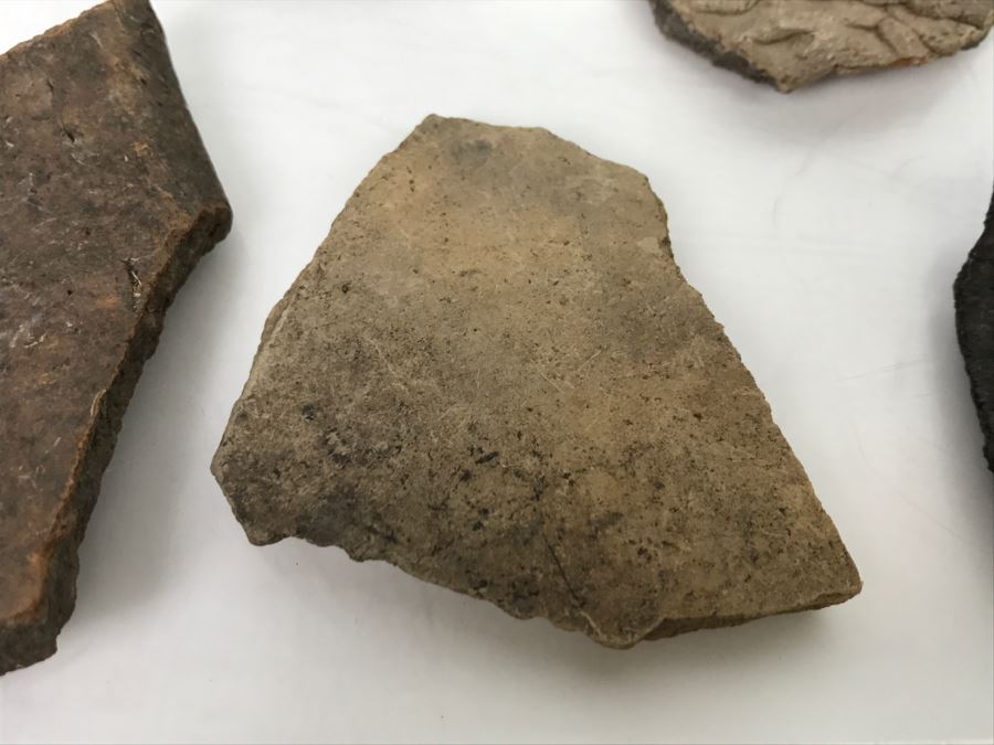 Collection Of Pottery Pieces And Beads From Indian Campsite In Coyote Canyon At Borrego [Photo 21]