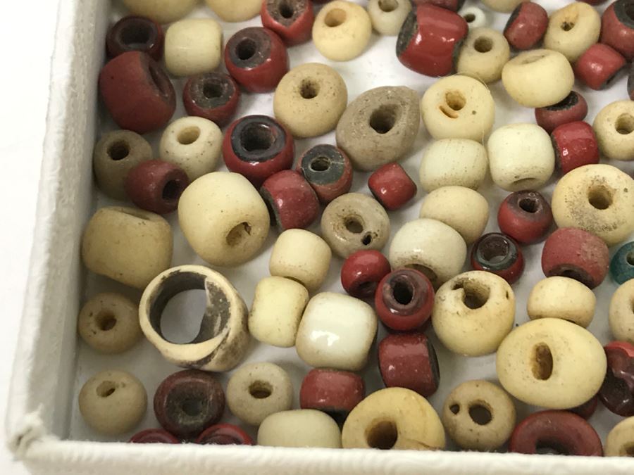 Collection Of Pottery Pieces And Beads From Indian Campsite In Coyote Canyon At Borrego [Photo 7]