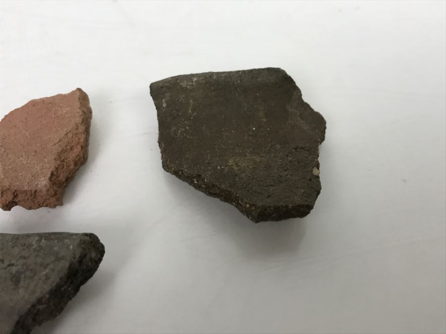 Collection Of Pottery Pieces And Beads From Indian Campsite In Coyote Canyon At Borrego [Photo 25]