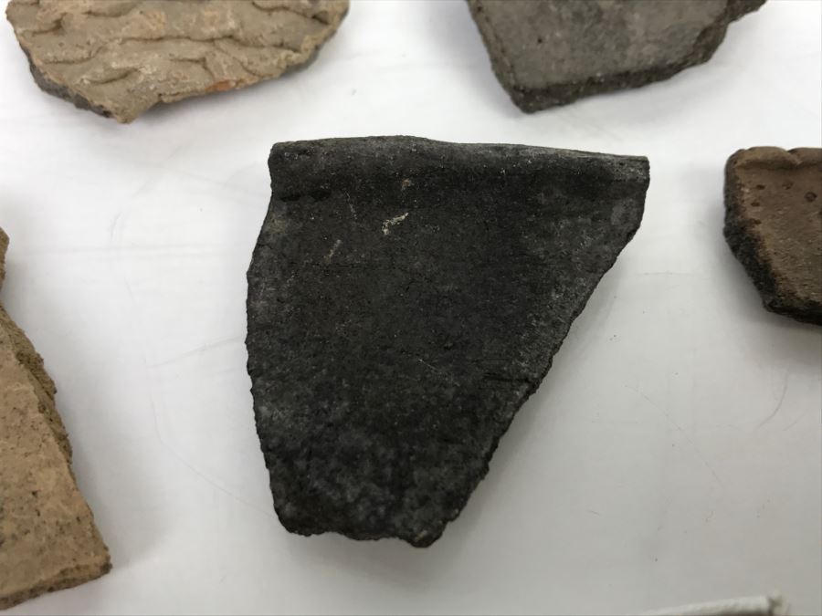 Collection Of Pottery Pieces And Beads From Indian Campsite In Coyote Canyon At Borrego [Photo 17]