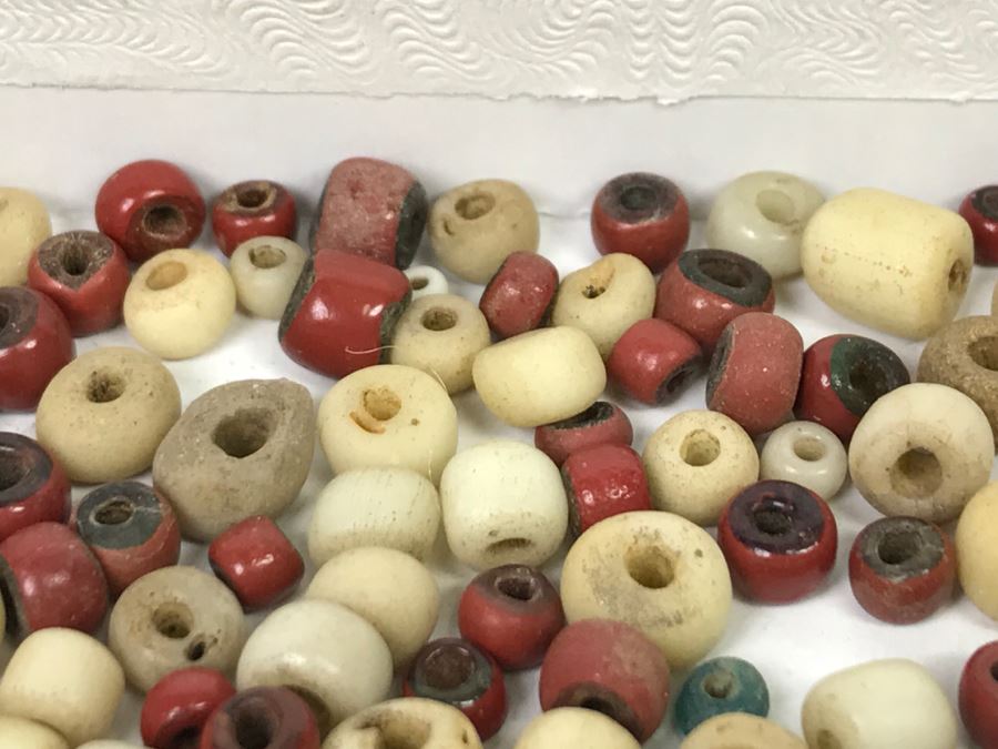 Collection Of Pottery Pieces And Beads From Indian Campsite In Coyote Canyon At Borrego [Photo 10]