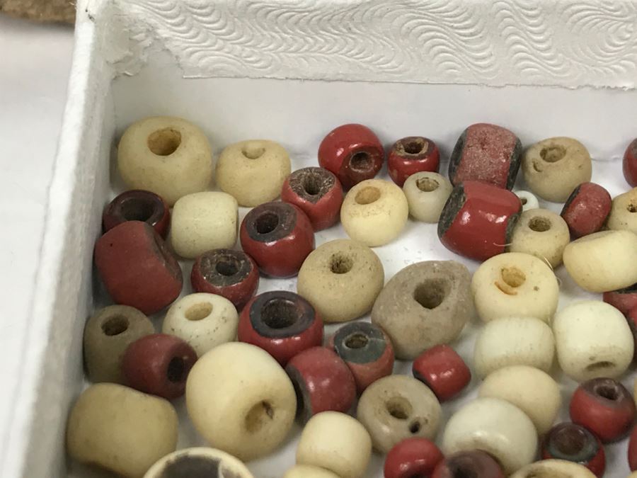 Collection Of Pottery Pieces And Beads From Indian Campsite In Coyote Canyon At Borrego [Photo 8]