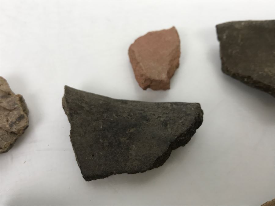 Collection Of Pottery Pieces And Beads From Indian Campsite In Coyote Canyon At Borrego [Photo 24]