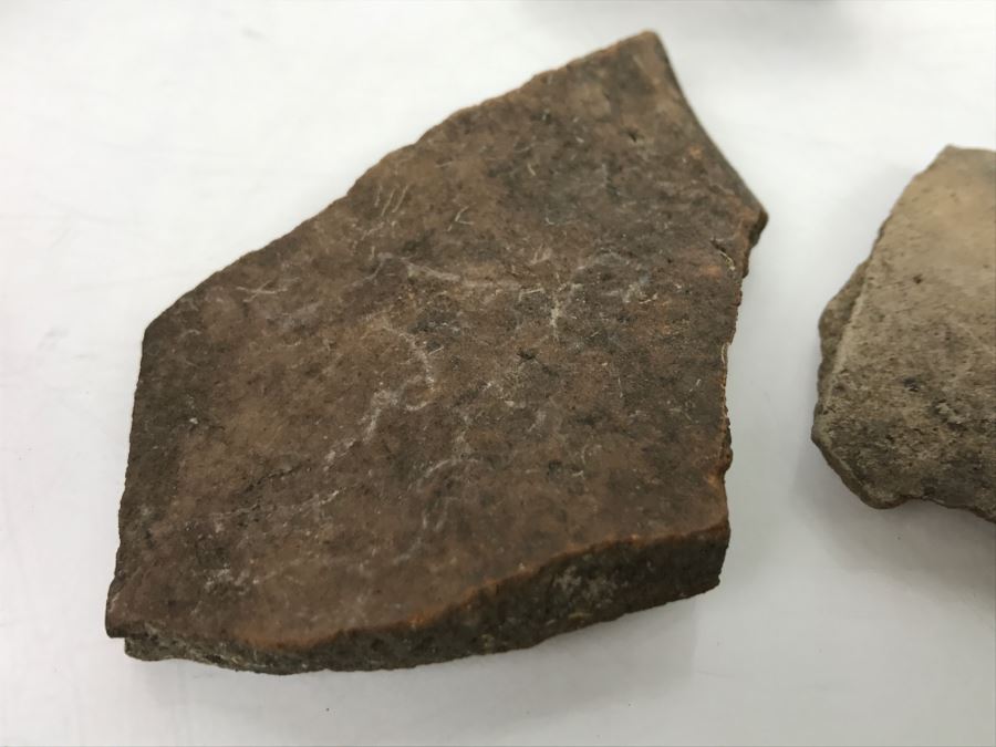 Collection Of Pottery Pieces And Beads From Indian Campsite In Coyote Canyon At Borrego [Photo 20]