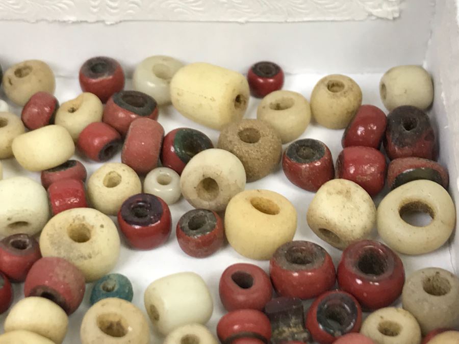 Collection Of Pottery Pieces And Beads From Indian Campsite In Coyote Canyon At Borrego [Photo 11]