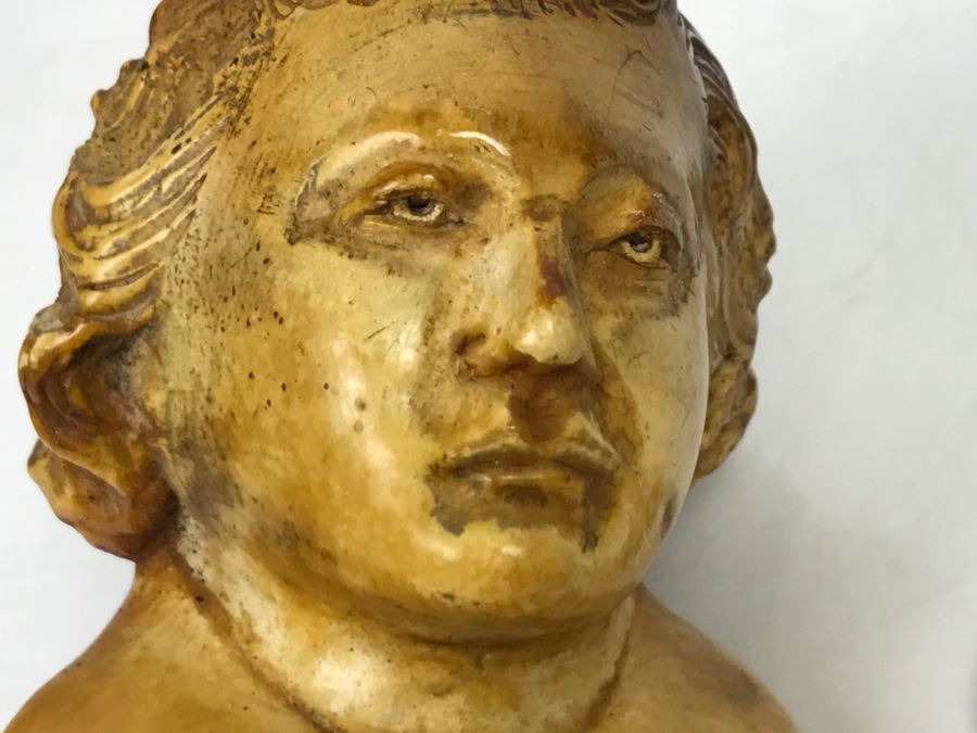 Old Hand Carved Meerschaum Pipe With Case [Photo 11]