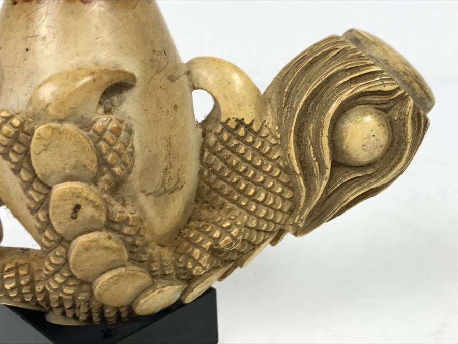 Antique Hand Carved Meerschaum Pipe From 1800's [Photo 6]