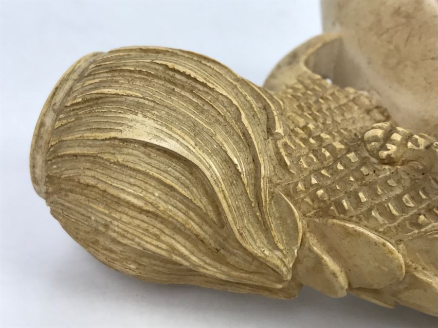 Antique Hand Carved Meerschaum Pipe From 1800's [Photo 21]
