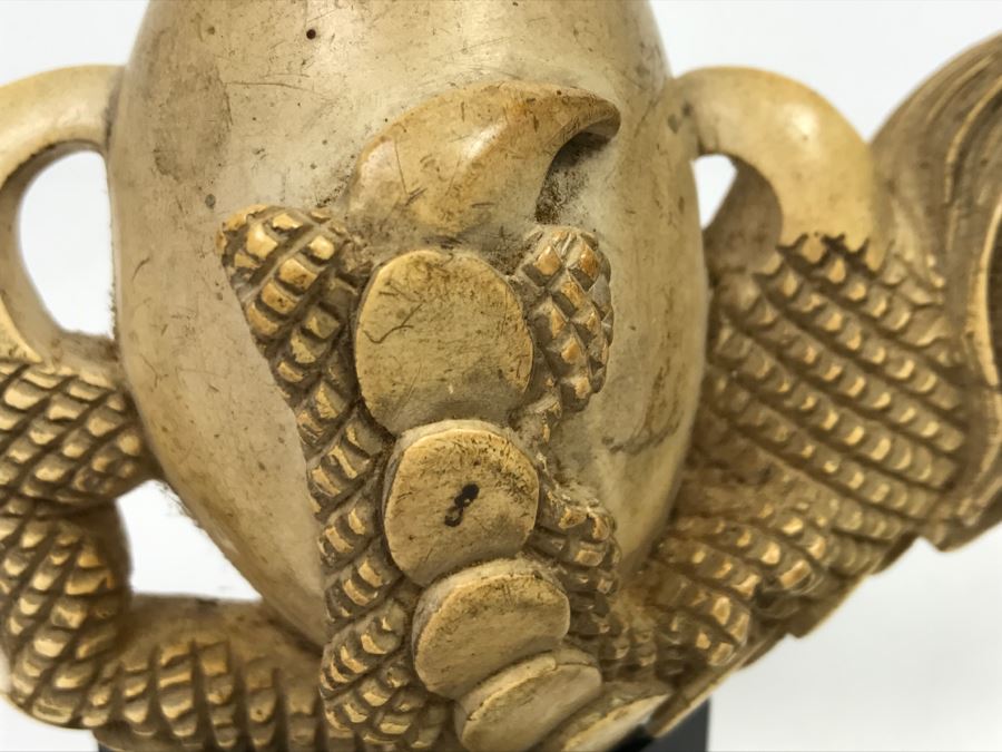 Antique Hand Carved Meerschaum Pipe From 1800's [Photo 5]