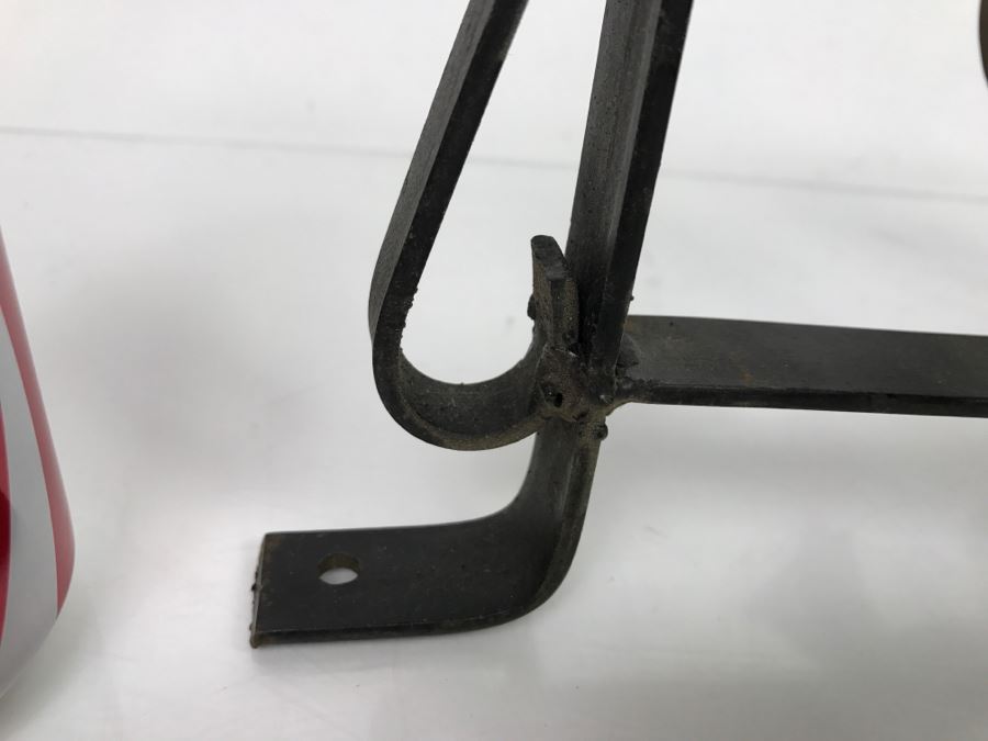 Wrought Iron Mounted Door Bell Handled Circular Bells [Photo 7]