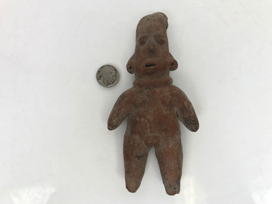 Old South American Clay Female Figure [Photo 23]