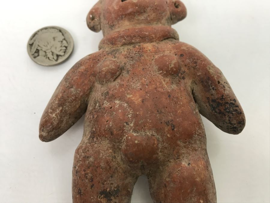 Old South American Clay Female Figure [Photo 8]