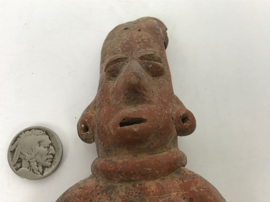 Old South American Clay Female Figure [Photo 9]