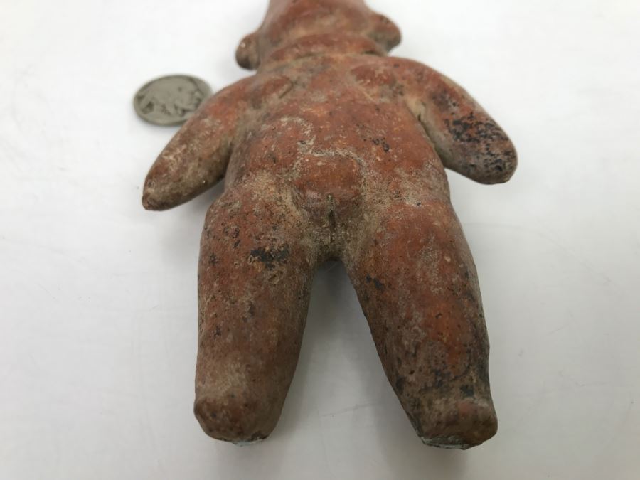 Old South American Clay Female Figure [Photo 6]