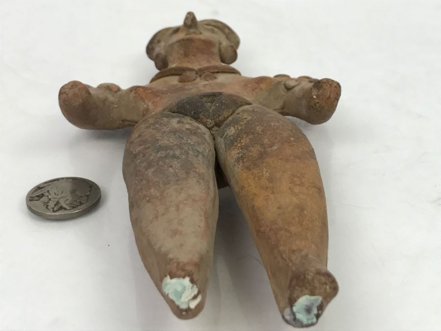 Old South American Clay Female Figure [Photo 8]
