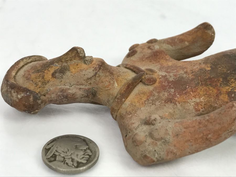 Old South American Clay Female Figure [Photo 9]