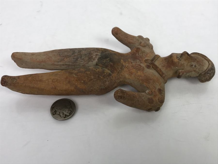 Old South American Clay Female Figure [Photo 14]
