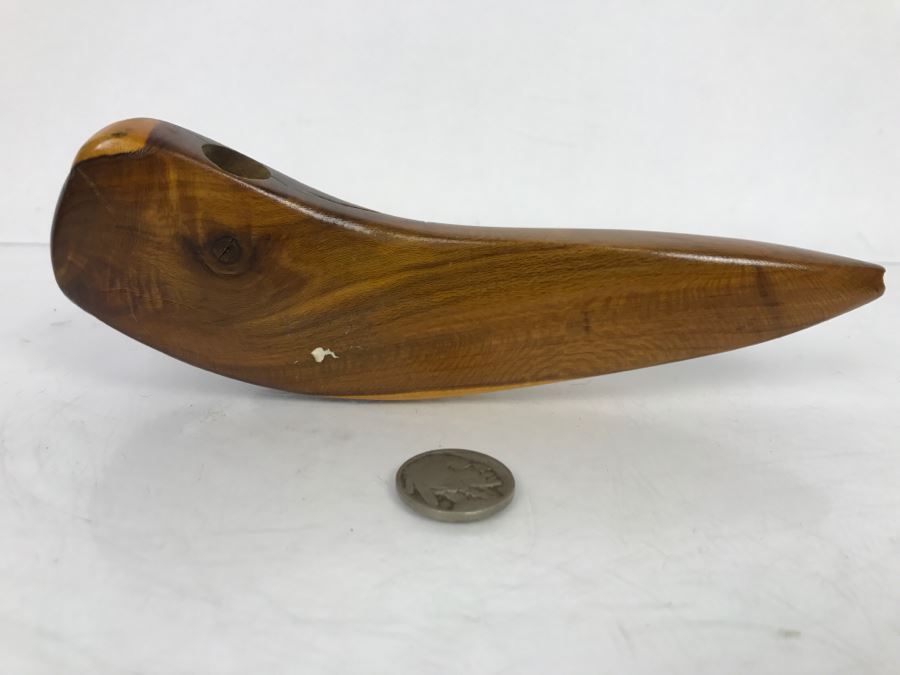Carved Wooden Smoking Pipe [Photo 2]