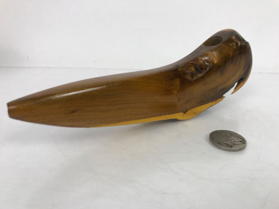 Carved Wooden Smoking Pipe [Photo 6]