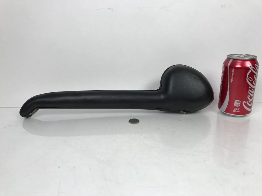 LARGE Hand Carved Meerschaum Pipe With Case Carving Of Man's Face [Photo 18]