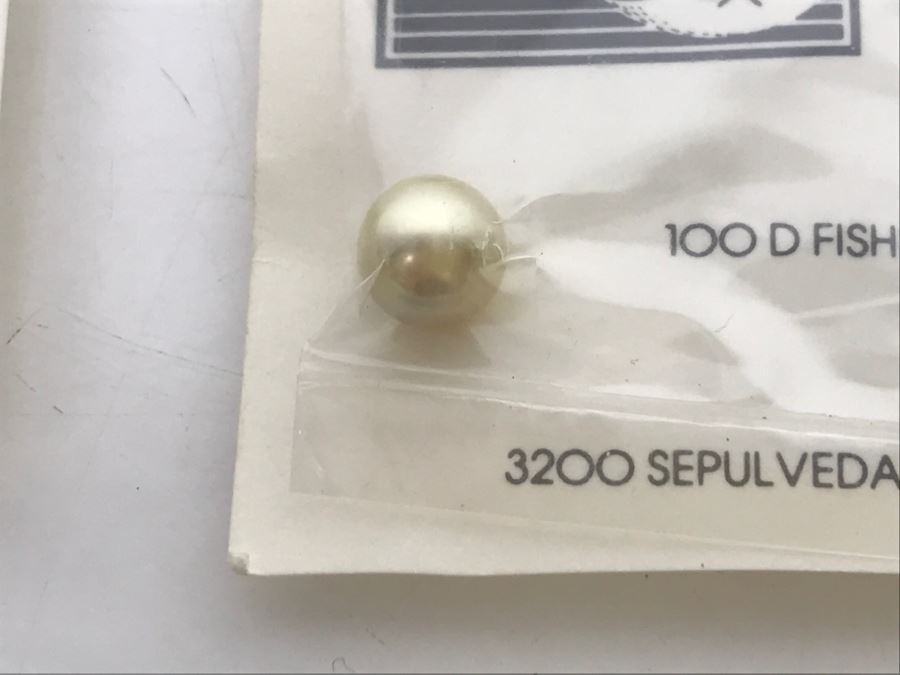 Collection Of (5) Gold Tone Colored Pearls 6 3/4MM [Photo 11]