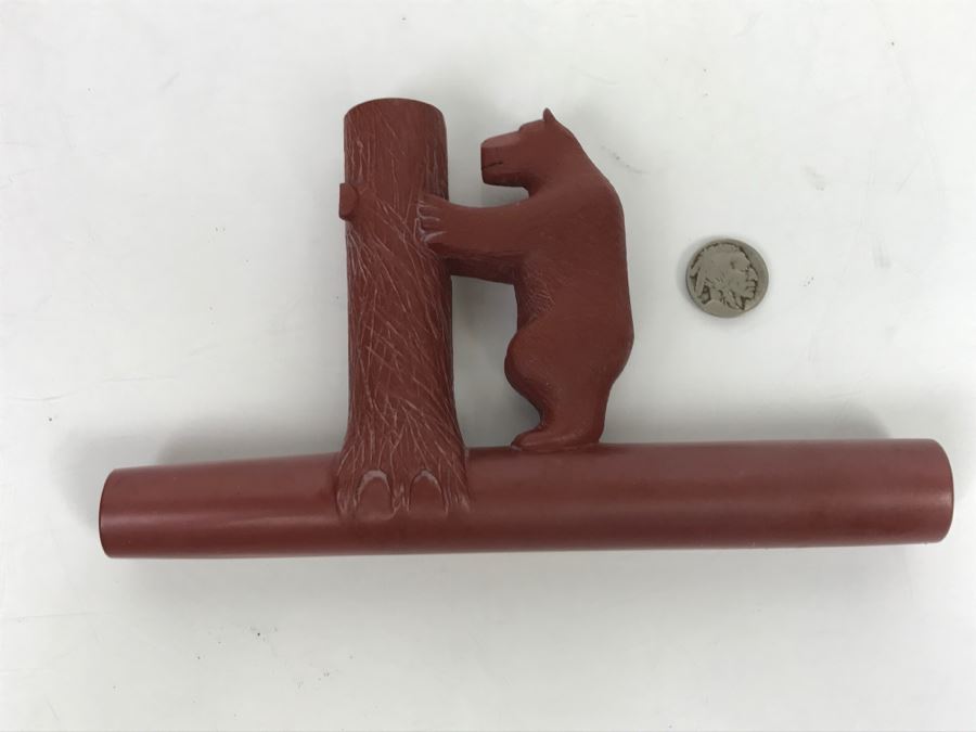 HUGE Collection Of Native American Peace Pipes Pipestone Catlinite Ceremonial Smoking Pipes Bear Buffalo Wolf Tomahawk (See All Photos For Details) Lot Retails For $2,000+ [Photo 52]