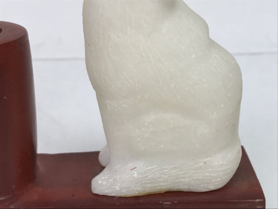 HUGE Collection Of Native American Peace Pipes Pipestone Catlinite Ceremonial Smoking Pipes Bear Buffalo Wolf Tomahawk (See All Photos For Details) Lot Retails For $2,000+ [Photo 31]