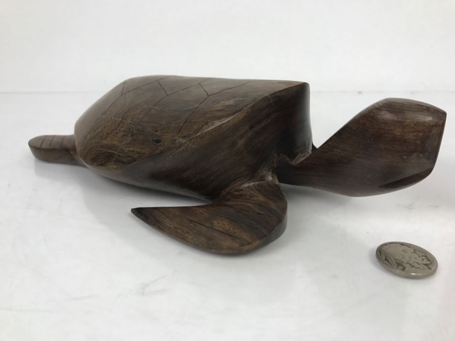 Carved Ironwood Turtle