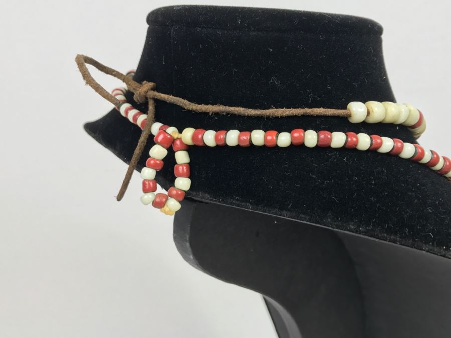 Pair Of Native American Bead Necklaces [Photo 14]