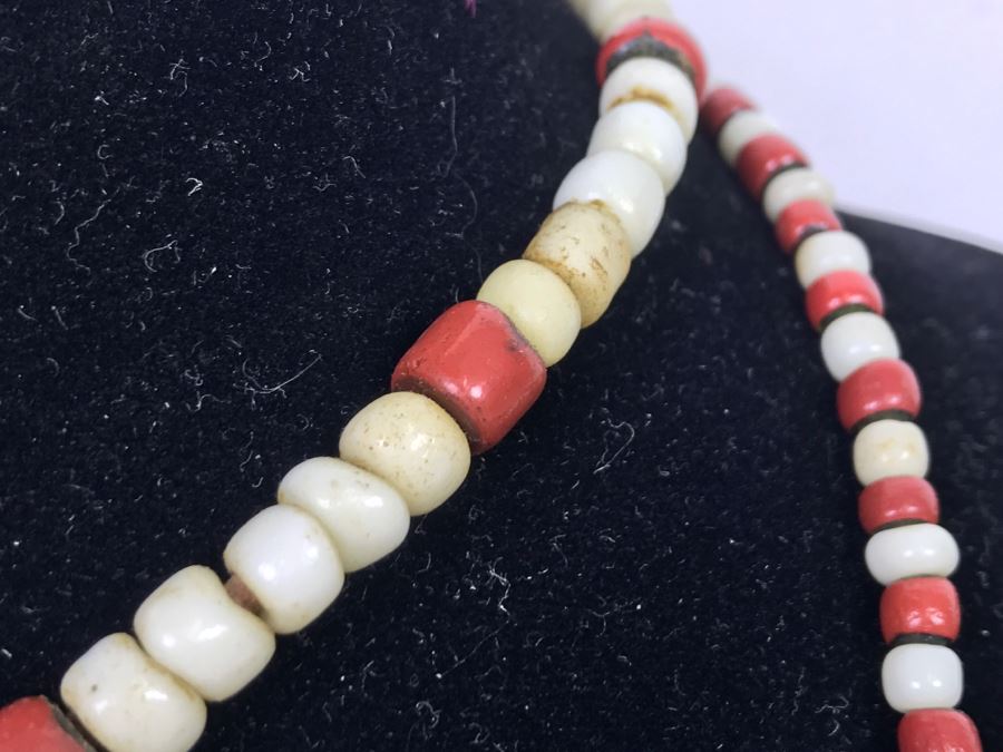 Pair Of Native American Bead Necklaces [Photo 13]
