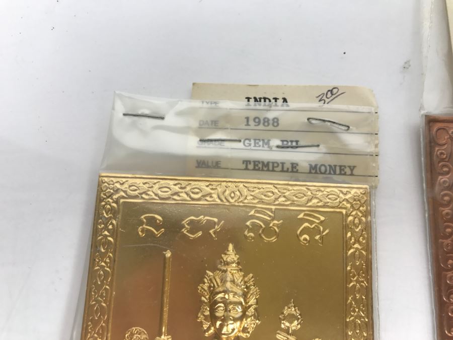 Collection Of Vintage 1988 Temple Money From India [Photo 9]