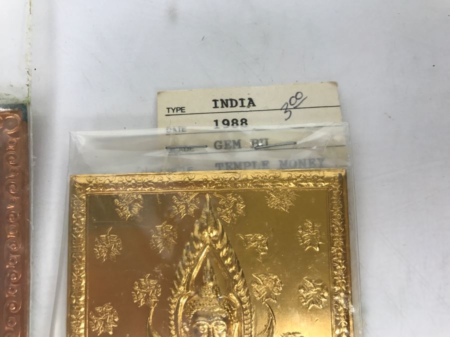Collection Of Vintage 1988 Temple Money From India [Photo 7]