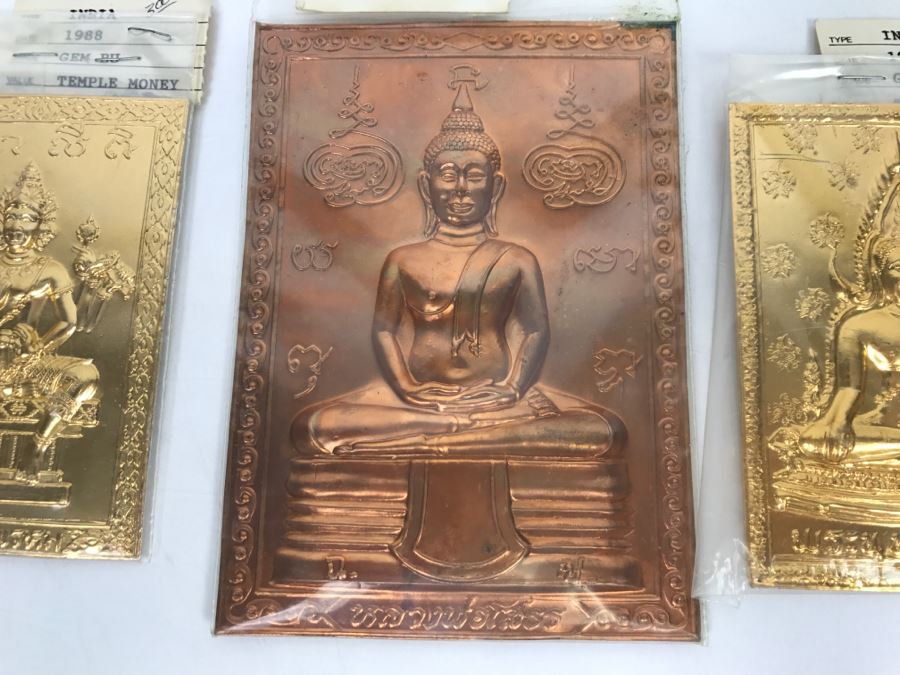 Collection Of Vintage 1988 Temple Money From India [Photo 3]