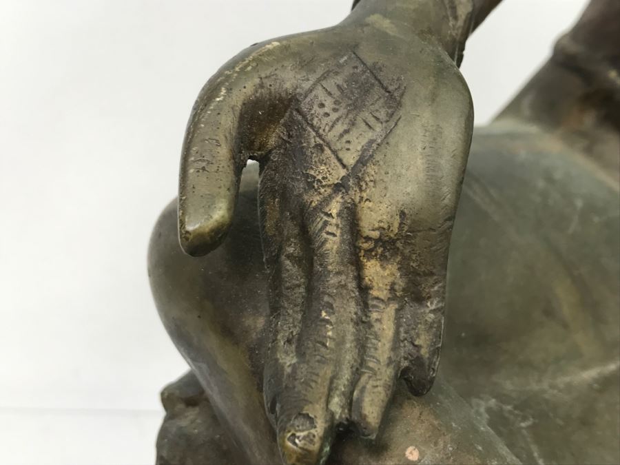 Vintage Tibetan Tara Bronze Brass Deity Sculpture (See All Photos) [Photo 16]