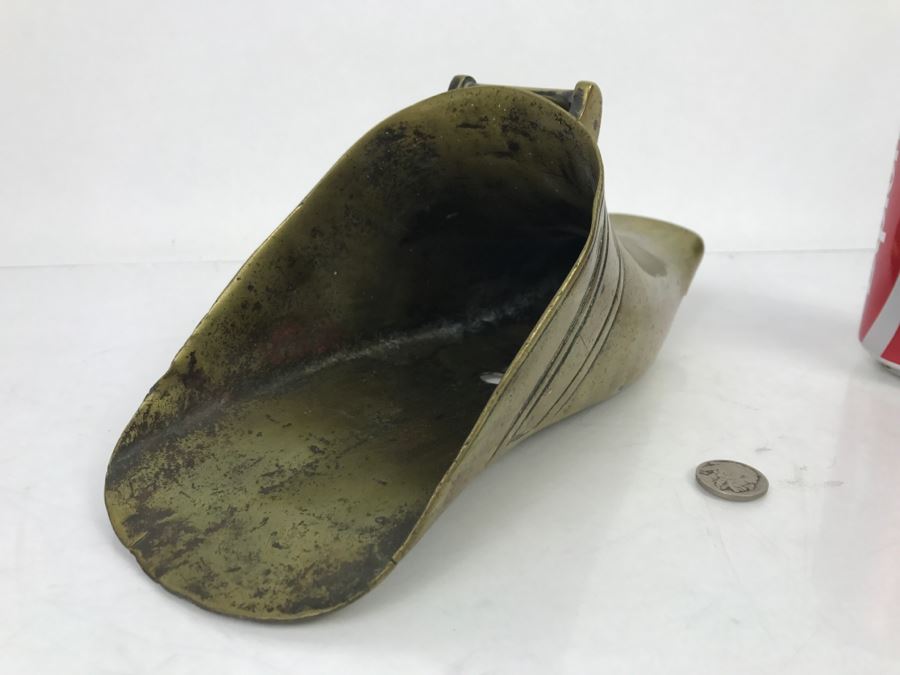 Antique Spanish Brass Horse Stirrup [Photo 4]