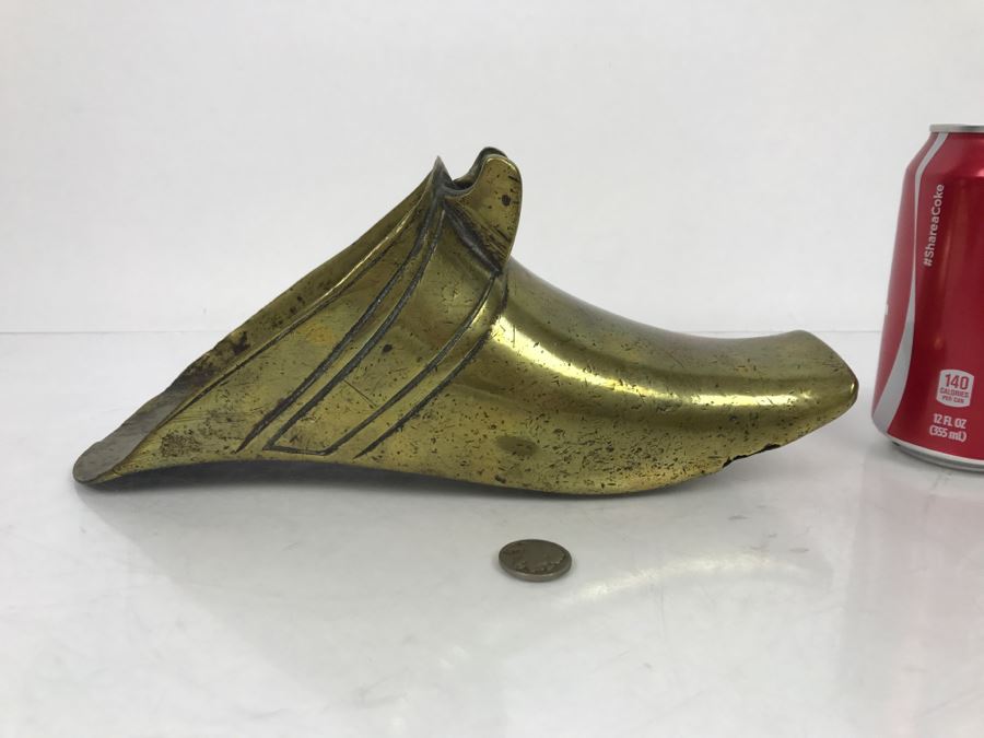 Antique Spanish Brass Horse Stirrup [Photo 2]