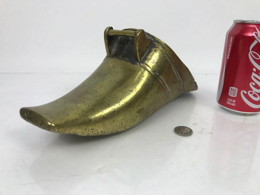 Antique Spanish Brass Horse Stirrup [Photo 9]
