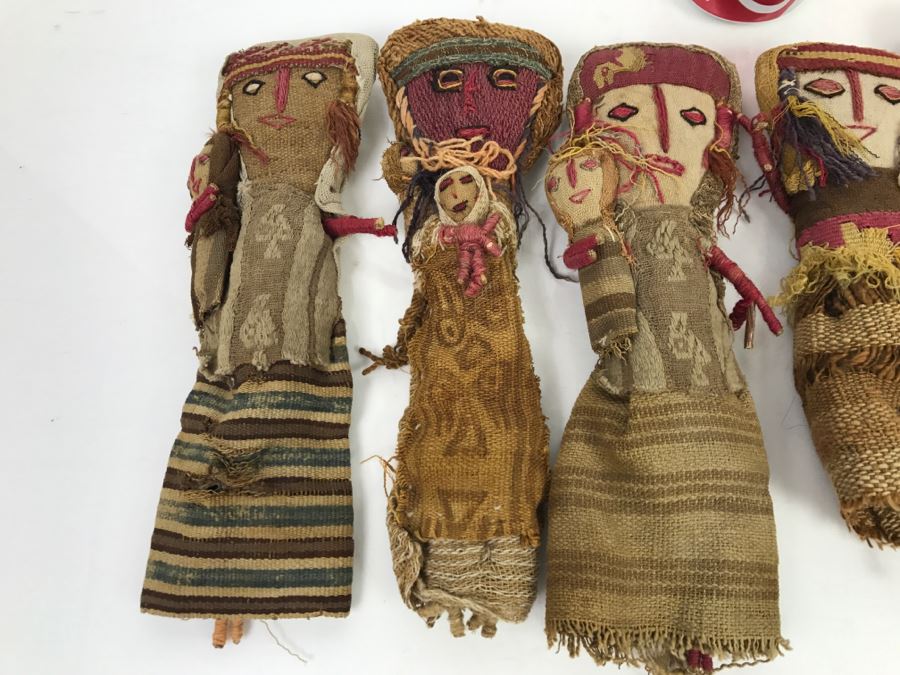 antique peruvian dolls